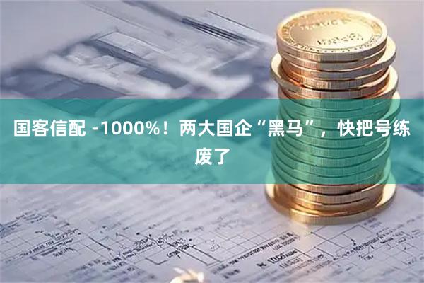 国客信配 -1000%！两大国企“黑马”，快把号练废了