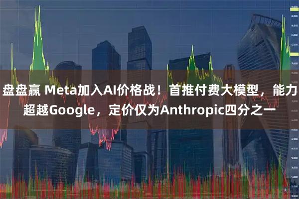 盘盘赢 Meta加入AI价格战！首推付费大模型，能力超越Google，定价仅为Anthropic四分之一